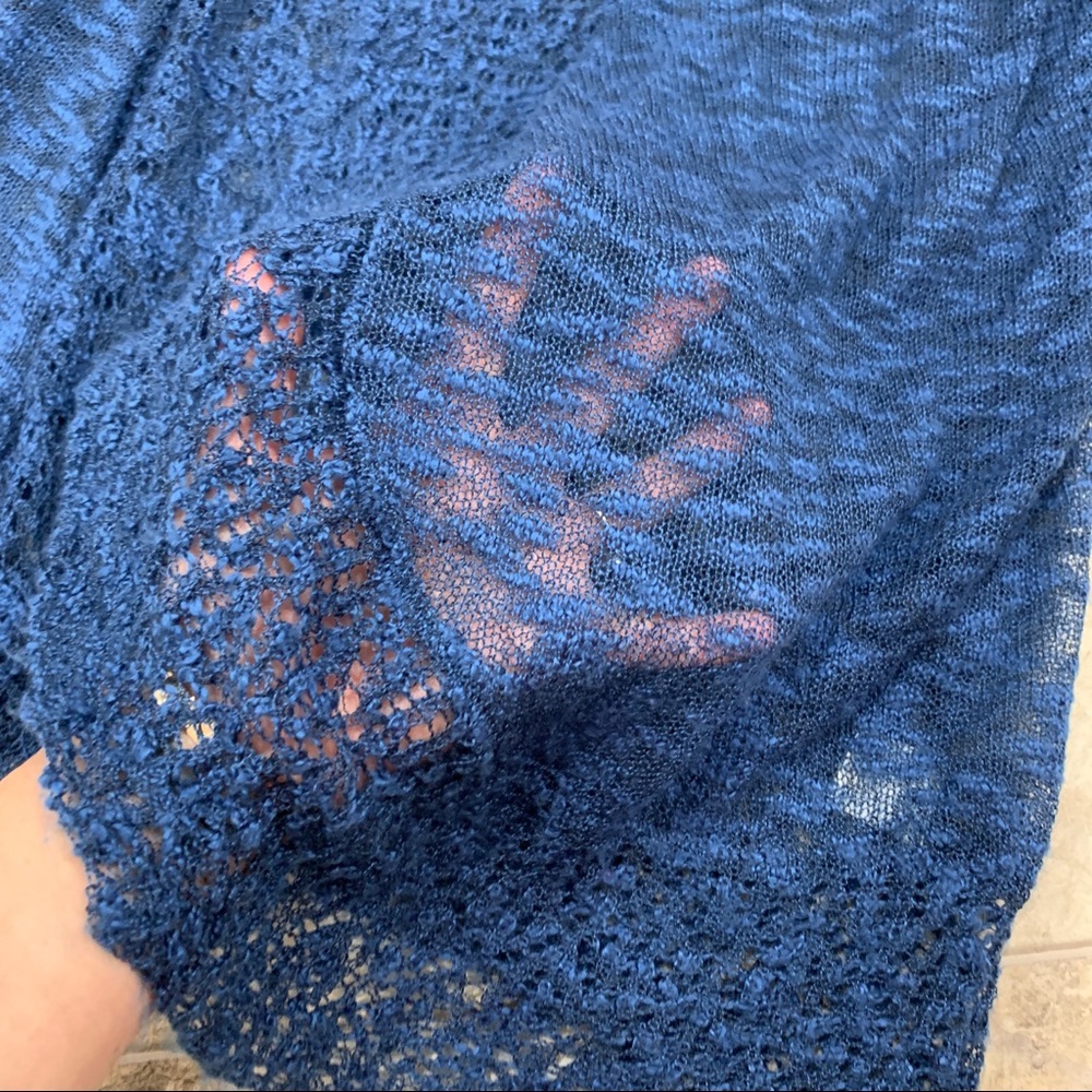 PINA ROSSI Blue Cardigan - Picture 8 of 10